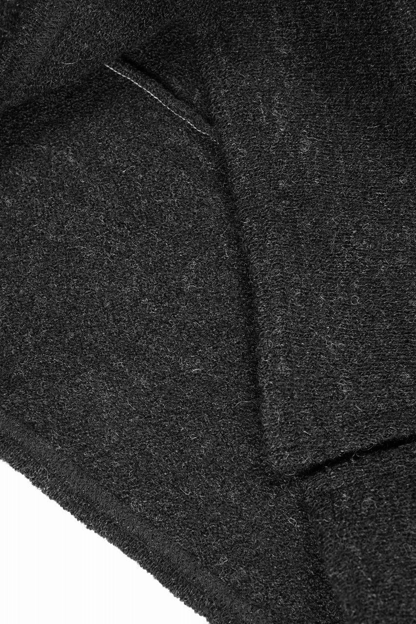 KLASICA STANDARD BOAT NECK / SHETLAND WOOL AMUNZEN (CARBON) - Image 14