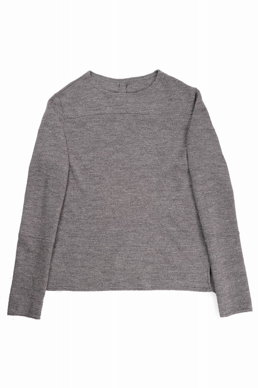 KLASICA STANDARD BOAT NECK / SHETLAND WOOL AMUNZEN (SAND)
