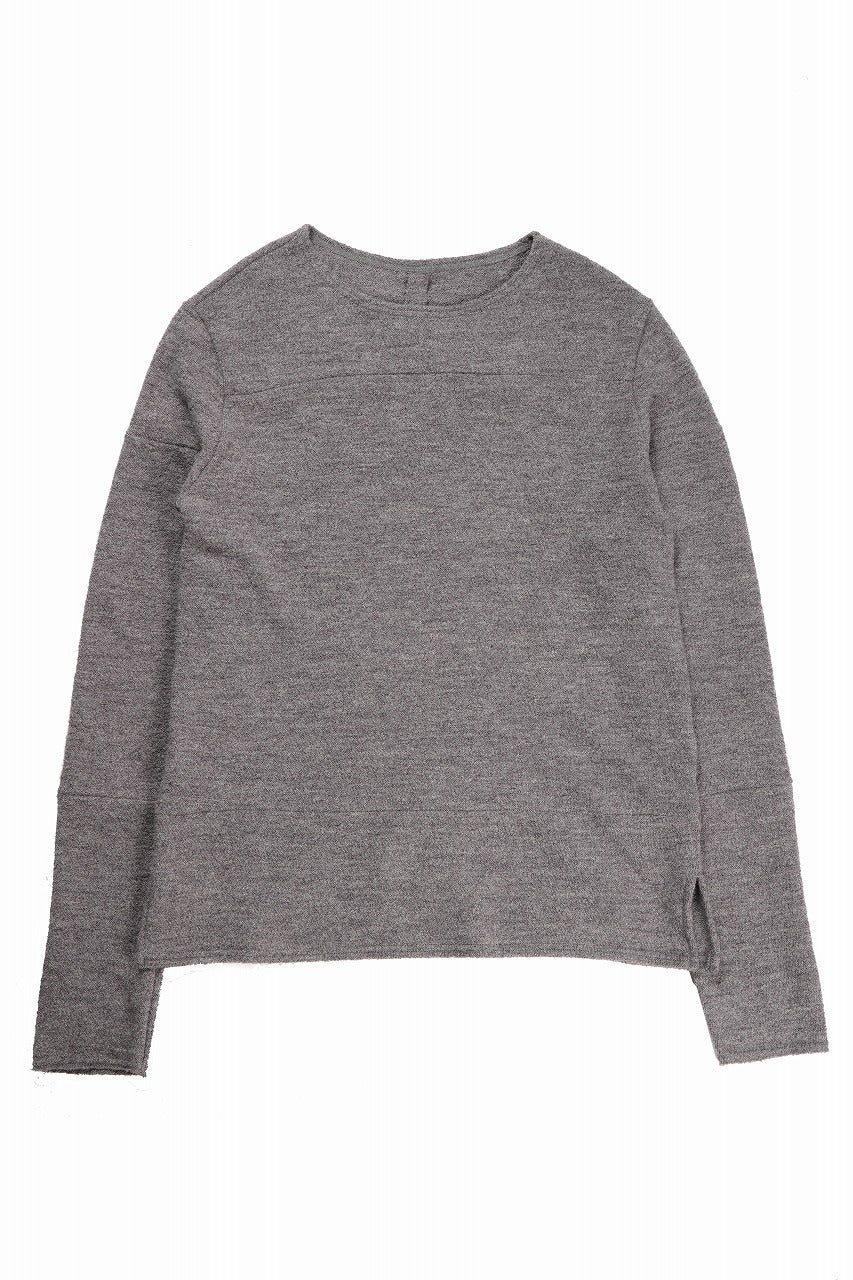 KLASICA STANDARD BOAT NECK / SHETLAND WOOL AMUNZEN (SAND) - Image 2