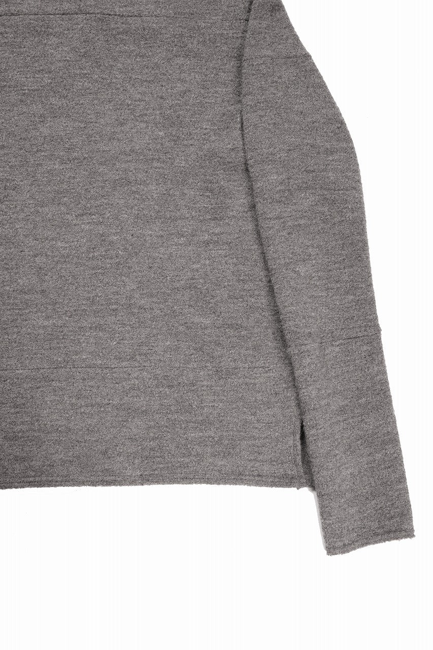 KLASICA STANDARD BOAT NECK / SHETLAND WOOL AMUNZEN (SAND) - Image 6