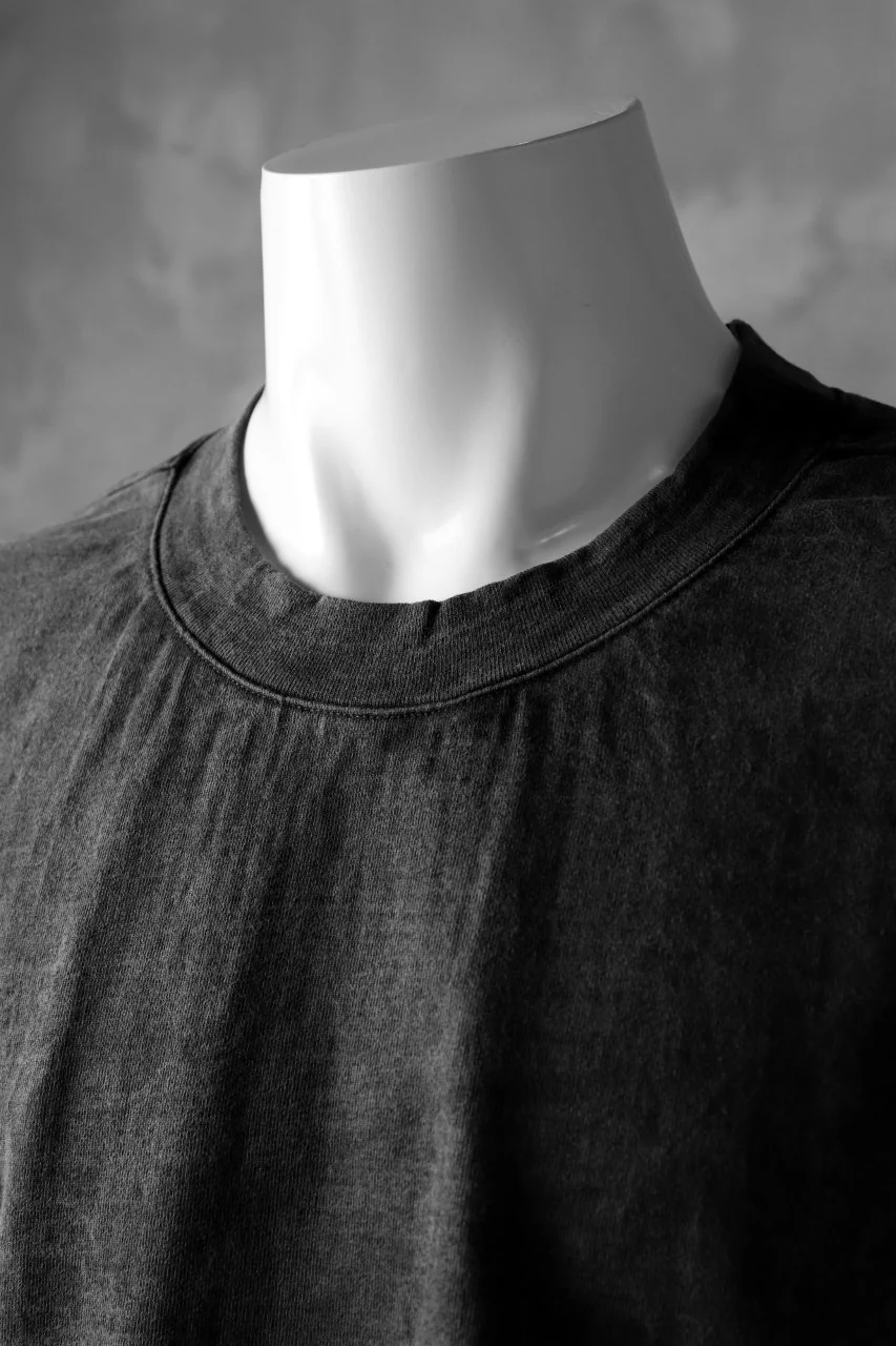 KLASICA RELAX SIZED SQUARE TEE / GARMENT PIGMENT DYED (PIGMENT GREY) - Image 11