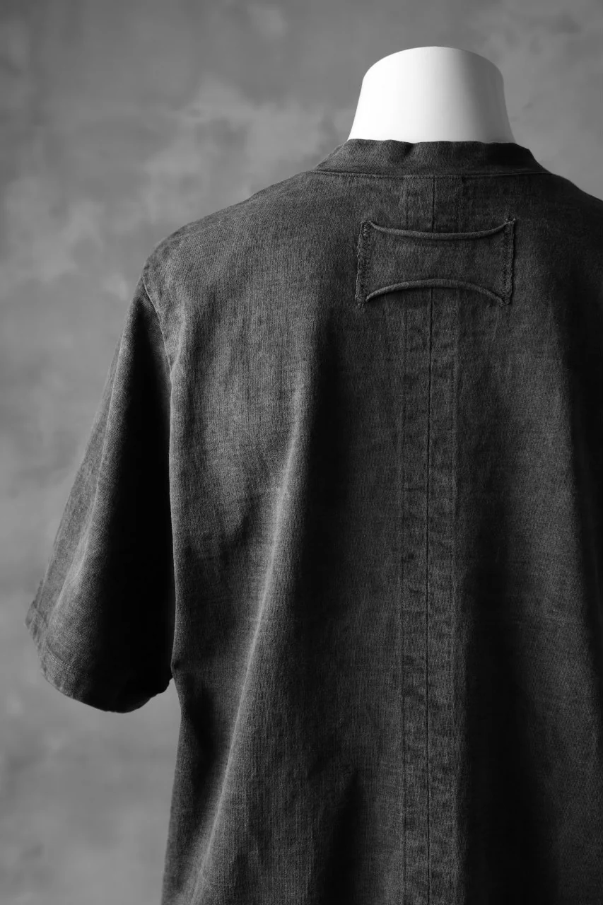 KLASICA RELAX SIZED SQUARE TEE / GARMENT PIGMENT DYED (PIGMENT GREY) - Image 14