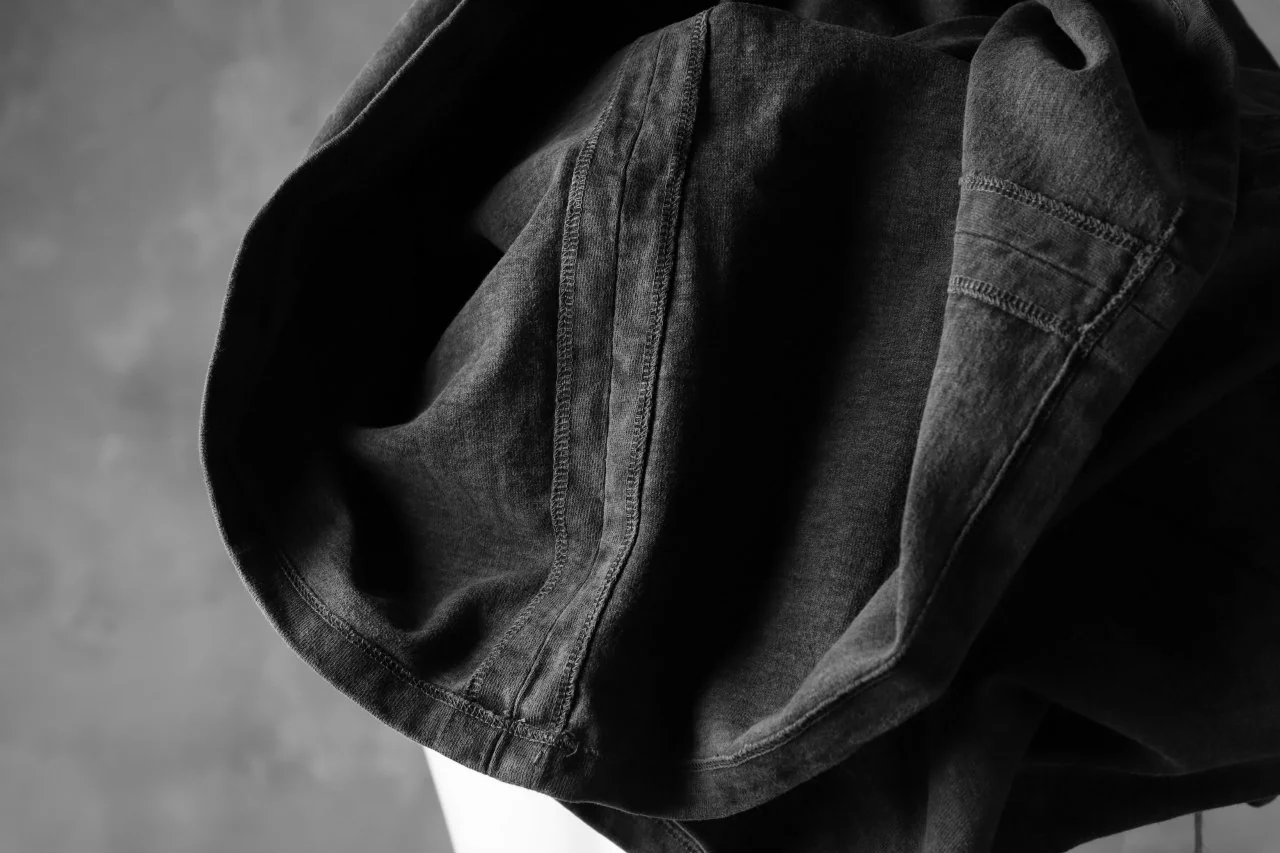 KLASICA RELAX SIZED SQUARE TEE / GARMENT PIGMENT DYED (PIGMENT GREY) - Image 17