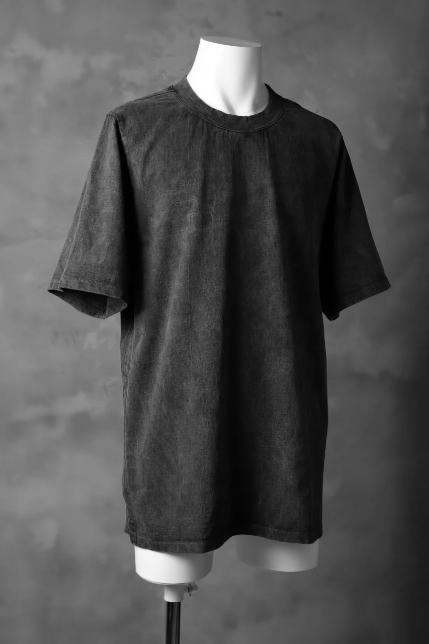 KLASICA RELAX SIZED SQUARE TEE / GARMENT PIGMENT DYED (PIGMENT GREY) - Image 2