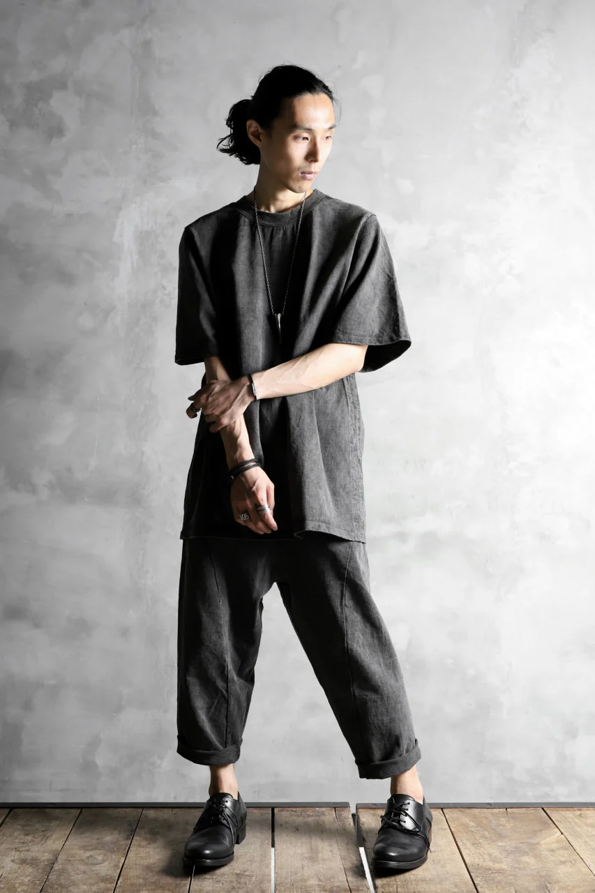 KLASICA RELAX SIZED SQUARE TEE / GARMENT PIGMENT DYED (PIGMENT GREY) - Image 25