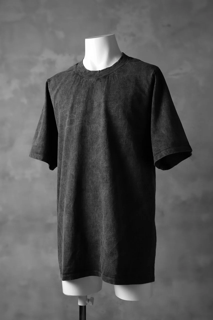 KLASICA RELAX SIZED SQUARE TEE / GARMENT PIGMENT DYED (PIGMENT GREY) - Image 3
