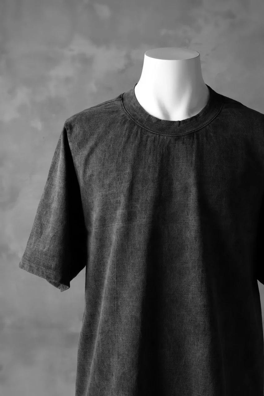 KLASICA RELAX SIZED SQUARE TEE / GARMENT PIGMENT DYED (PIGMENT GREY) - Image 7