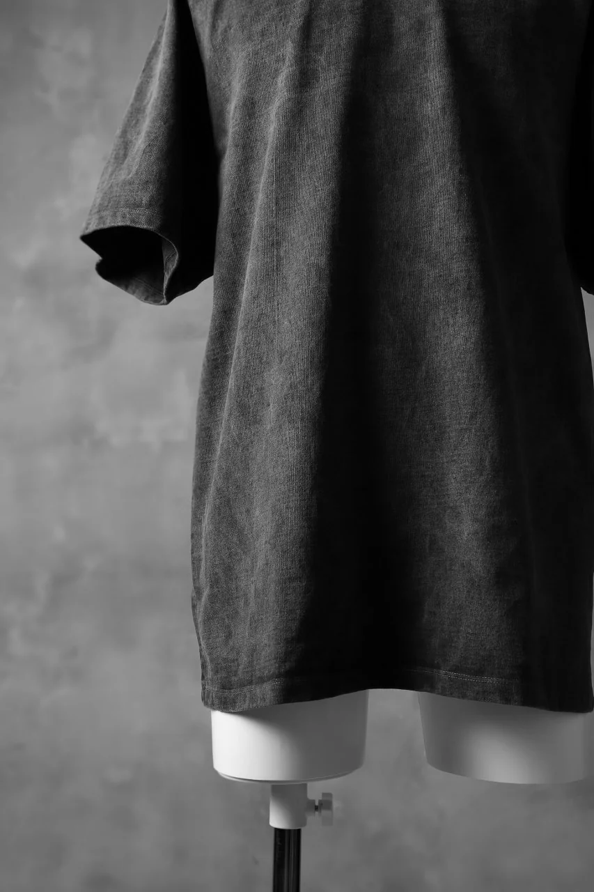 KLASICA RELAX SIZED SQUARE TEE / GARMENT PIGMENT DYED (PIGMENT GREY) - Image 9