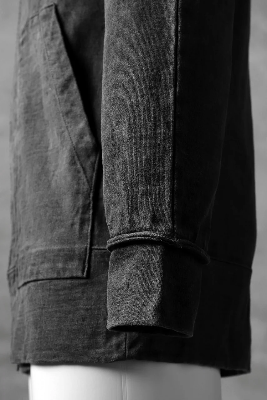 KLASICA HOODIE ZIP PARKA / GARMENT PIGMENT DYED (PIGMENT GREY) - Image 14