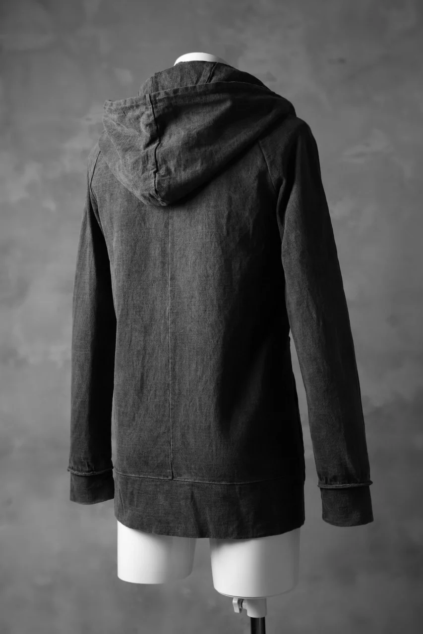 KLASICA HOODIE ZIP PARKA / GARMENT PIGMENT DYED (PIGMENT GREY) - Image 6