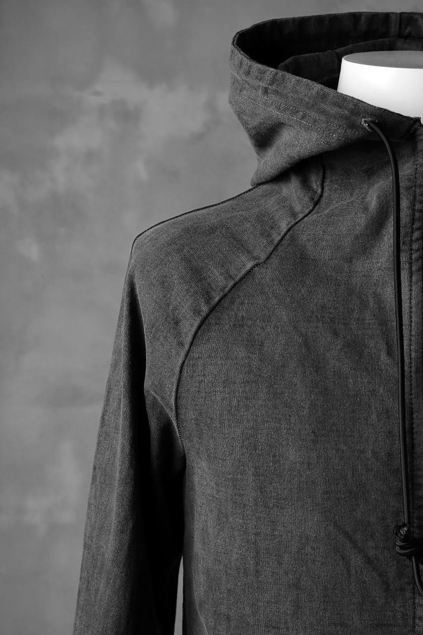 KLASICA HOODIE ZIP PARKA / GARMENT PIGMENT DYED (PIGMENT GREY) - Image 9