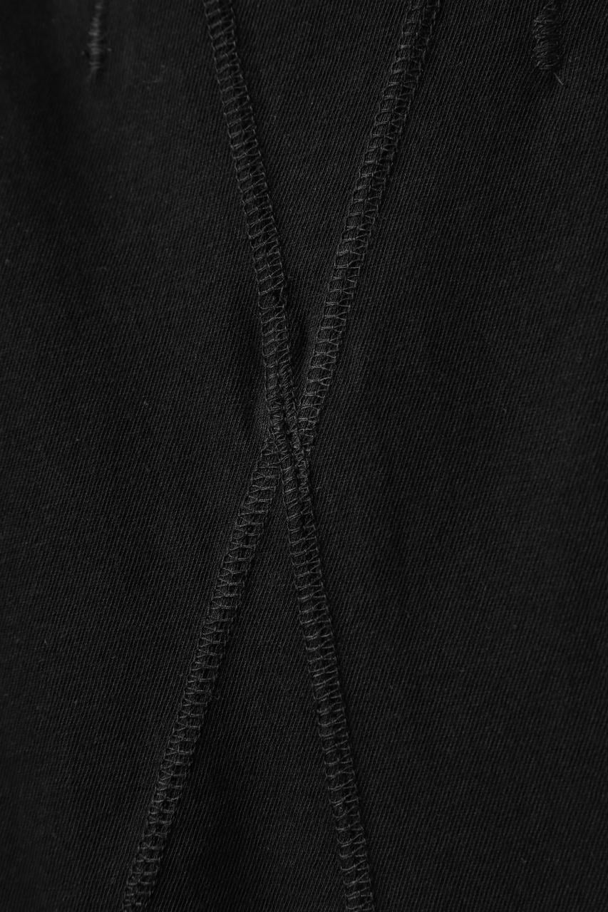 KLASICA SUD X CUT TANK TOP / DRY TWILL JERSEY (BLACK) - Image 10