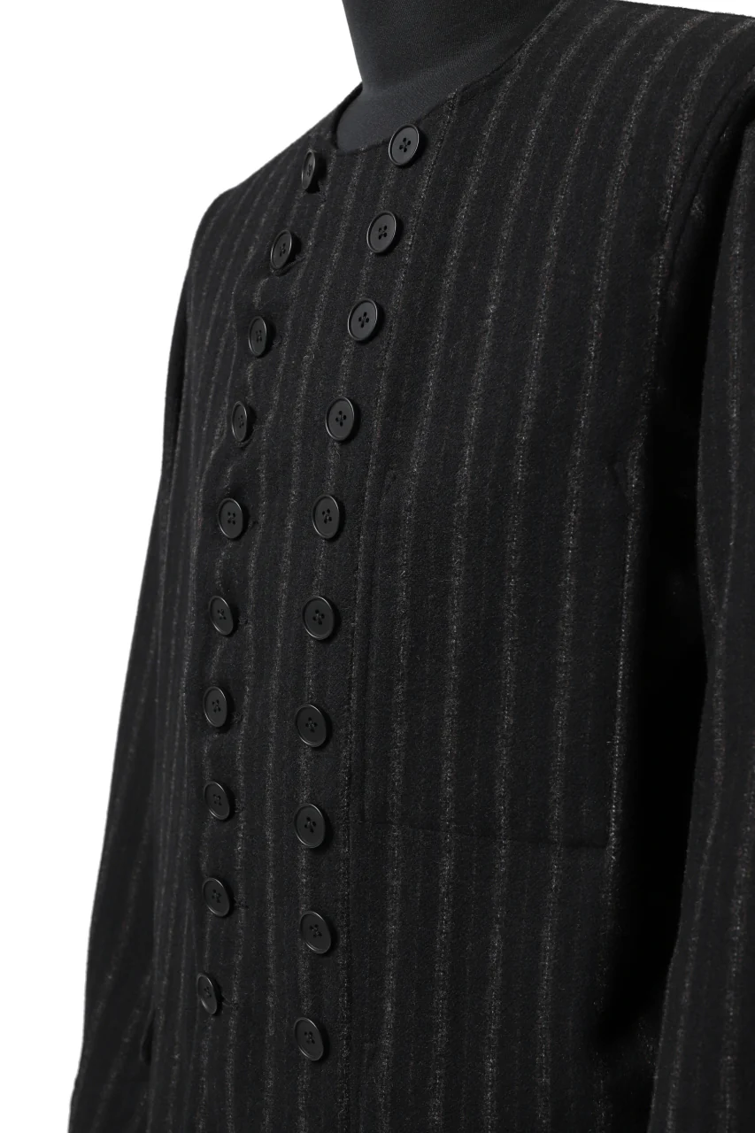 KLASICA VESSEL WORK JACKET / WOOL FLANNEL (VINTAGE STRIPE) - Image 31