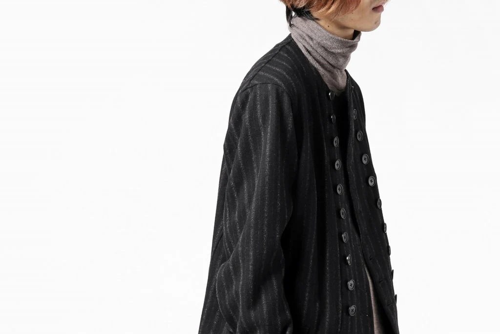 KLASICA VESSEL WORK JACKET / WOOL FLANNEL (VINTAGE STRIPE) - Image 50