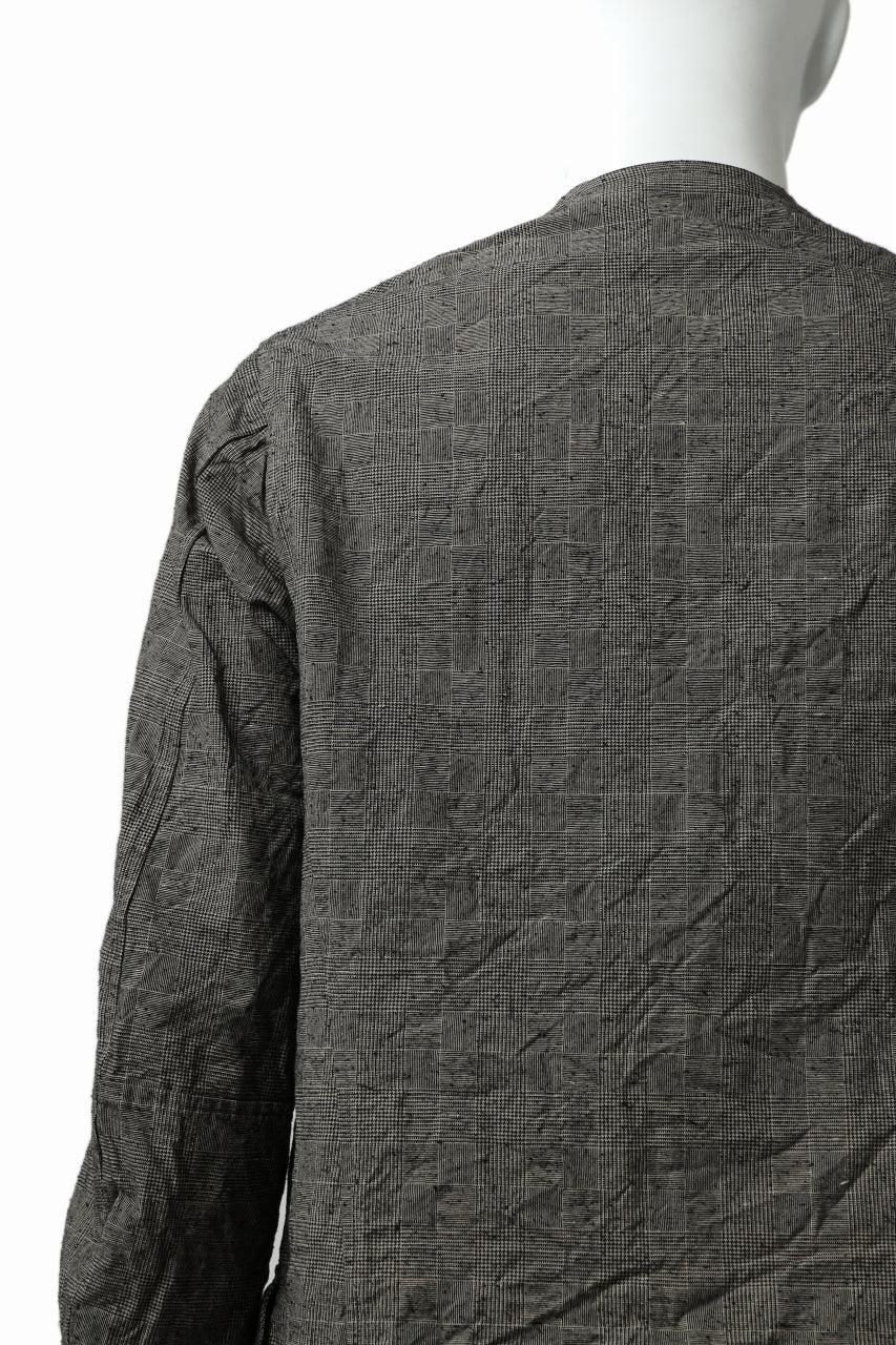 KLASICA VESSER WORK JACKET / ORIGINAL PONGEE NEP (GLEN CHECK) - Image 29