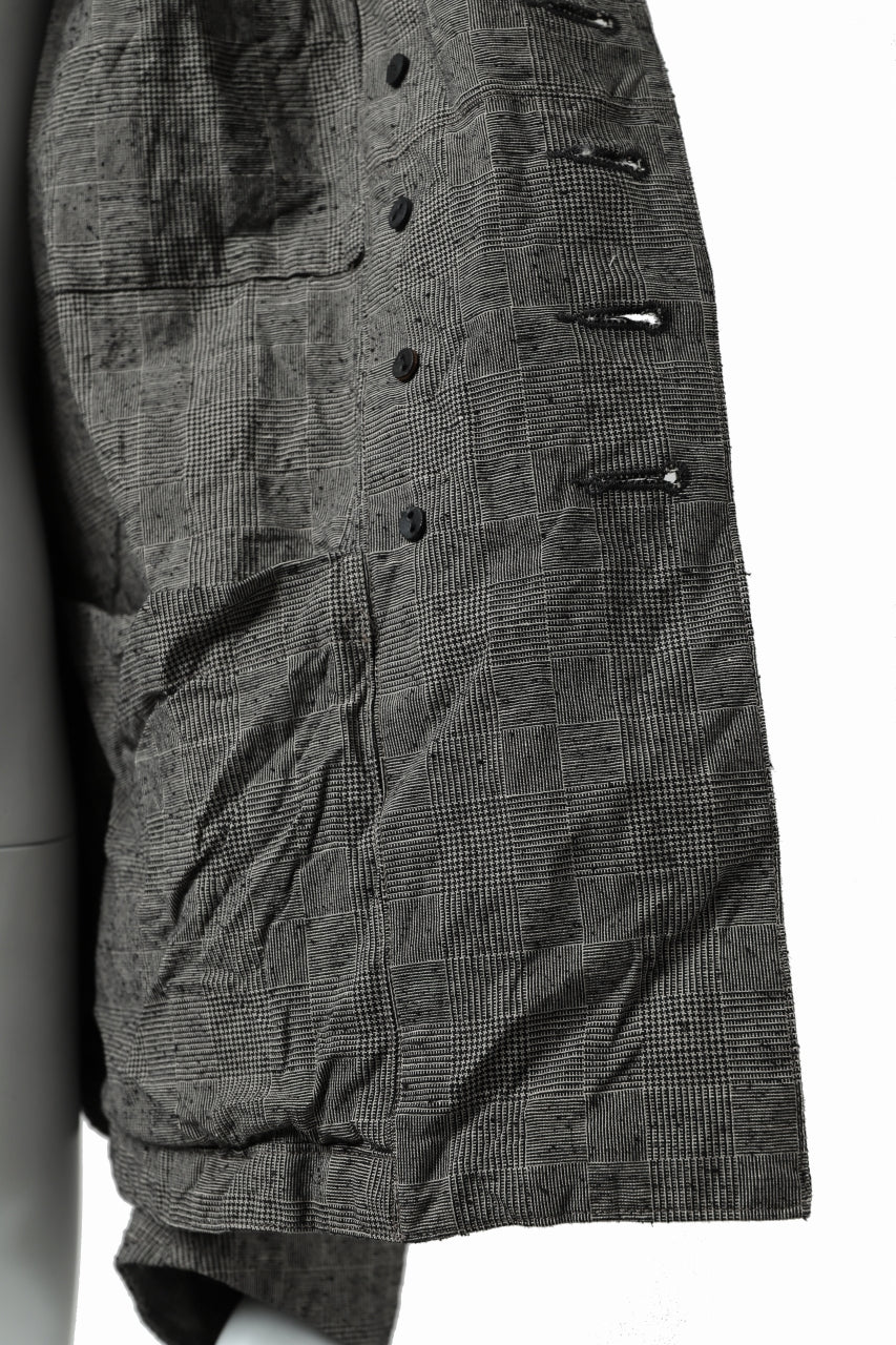 KLASICA VESSER WORK JACKET / ORIGINAL PONGEE NEP (GLEN CHECK) - Image 32