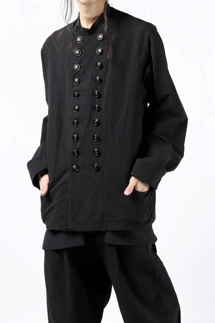 KLASICA VESSER(NW) WORK JACKET / TRI MIX HIGH DENSITY PLAIN (BLACK) - Image 11