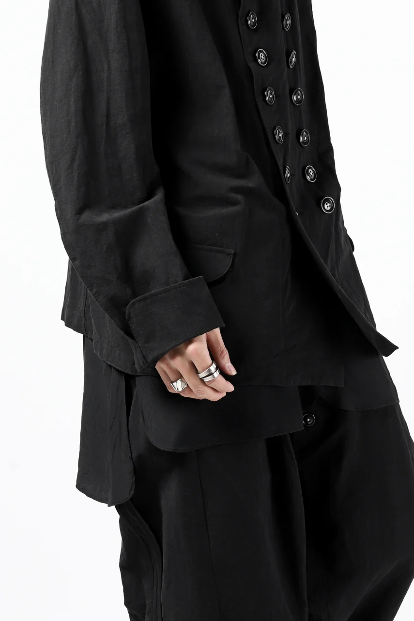 KLASICA VESSER(NW) WORK JACKET / TRI MIX HIGH DENSITY PLAIN (BLACK) - Image 16