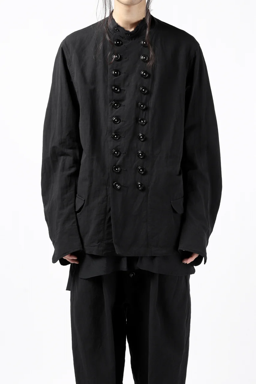 KLASICA VESSER(NW) WORK JACKET / TRI MIX HIGH DENSITY PLAIN (BLACK) - Image 2