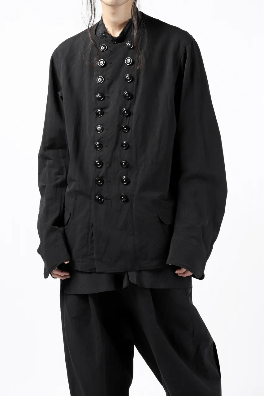 KLASICA VESSER(NW) WORK JACKET / TRI MIX HIGH DENSITY PLAIN (BLACK) - Image 3