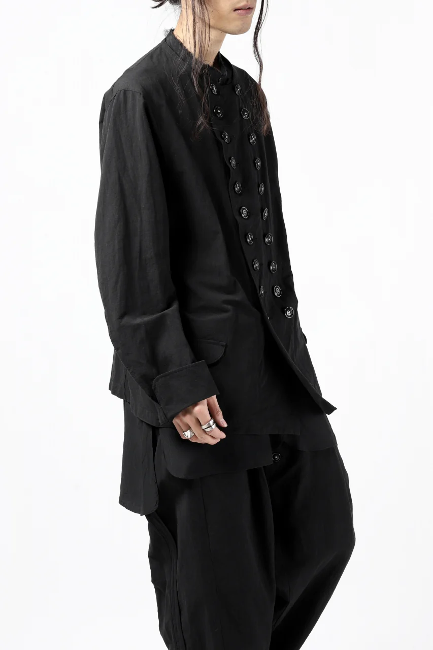 KLASICA VESSER(NW) WORK JACKET / TRI MIX HIGH DENSITY PLAIN (BLACK) - Image 4