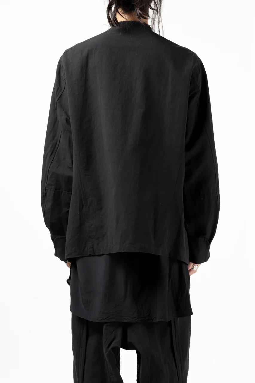 KLASICA VESSER(NW) WORK JACKET / TRI MIX HIGH DENSITY PLAIN (BLACK) - Image 7