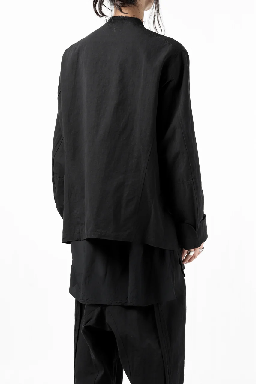 KLASICA VESSER(NW) WORK JACKET / TRI MIX HIGH DENSITY PLAIN (BLACK) - Image 8