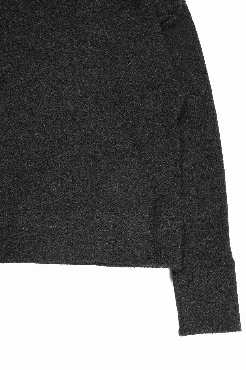KLASICA VOLUME TURTLE NECK / SHETLAND WOOL AMUNZEN (CARBON) - Image 10