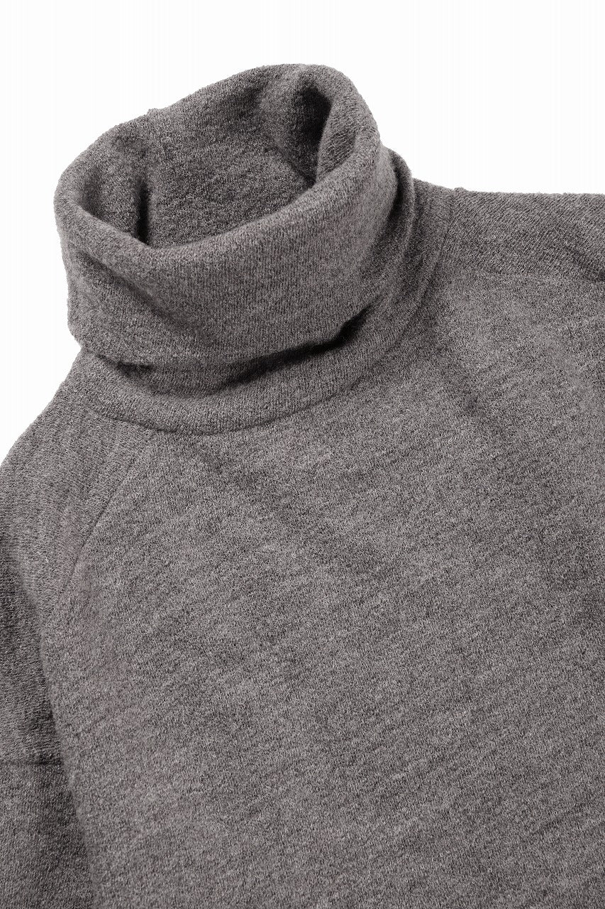 KLASICA VOLUME TURTLE NECK / SHETLAND WOOL AMUNZEN (SAND) - Image 7