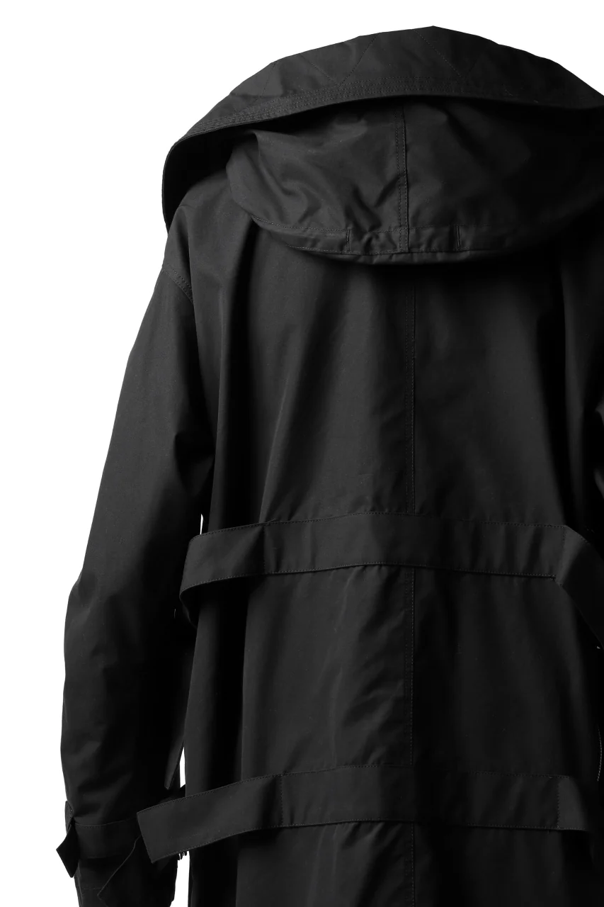 KLASICA WATER FALL MODS COAT / Ventile® UK L24 (BLACK) - Image 29