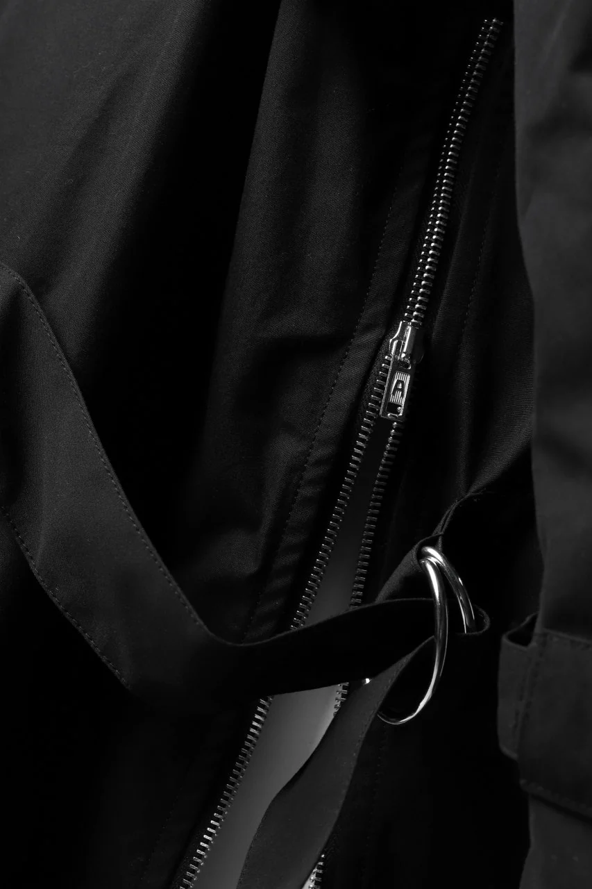 KLASICA WATER FALL MODS COAT / Ventile® UK L24 (BLACK) - Image 31