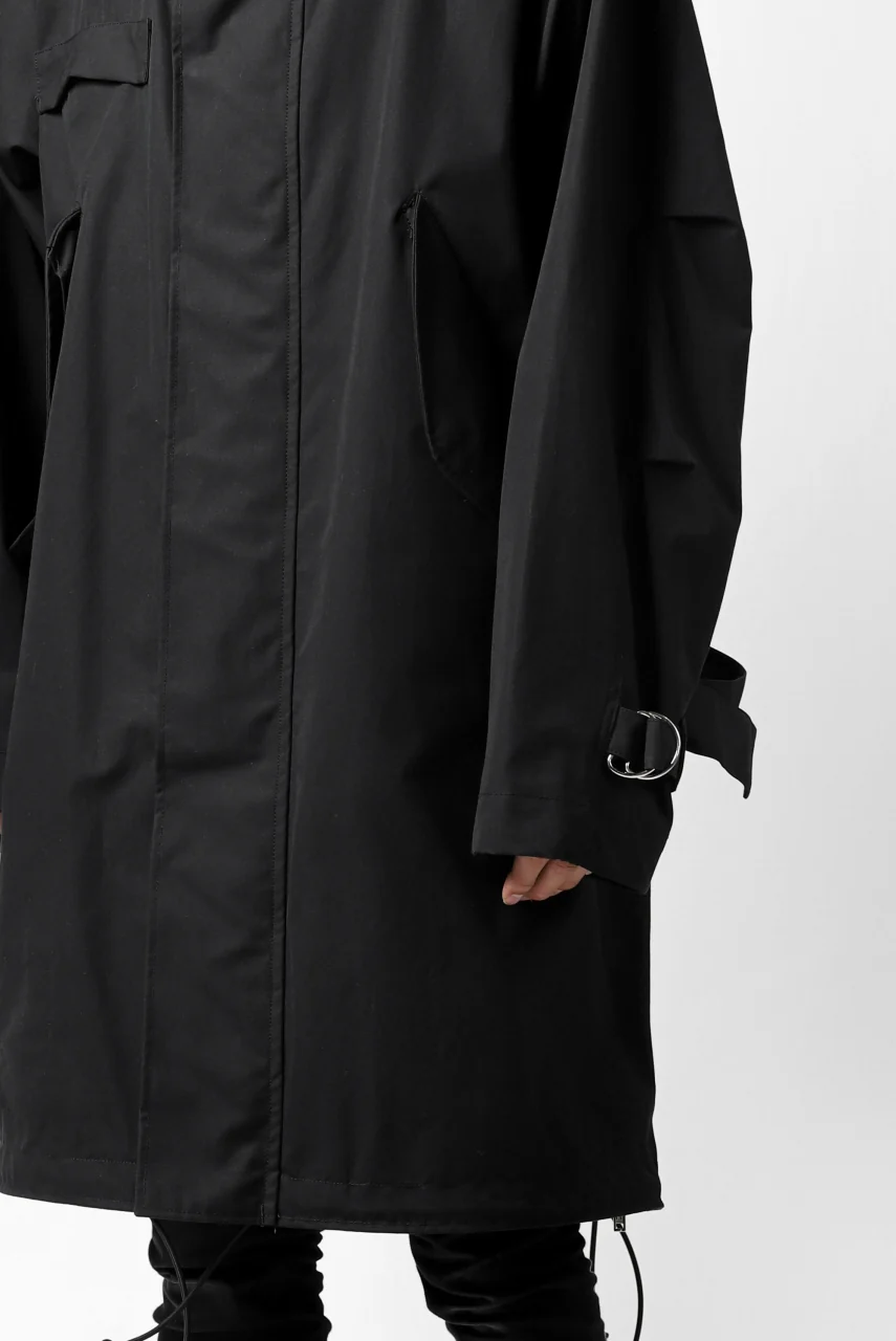 KLASICA WATER FALL MODS COAT / Ventile® UK L24 (BLACK) - Image 39