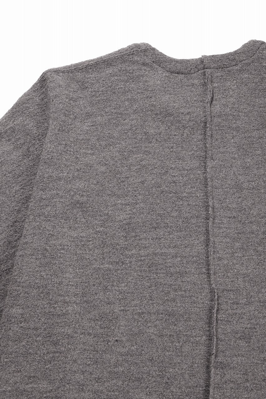 KLASICA WEARABLE BIG STOLE PONCHO / SHETLAND WOOL AMUNZEN (SAND) - Image 20