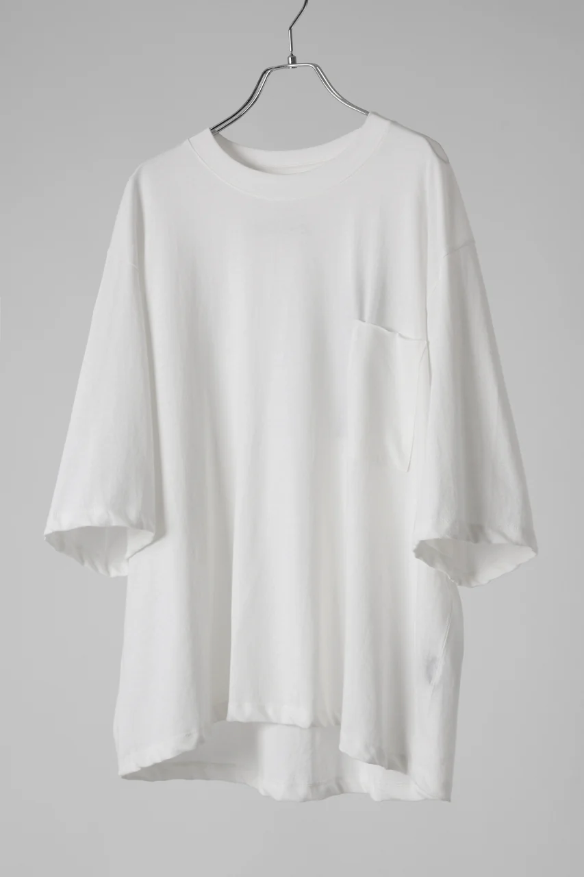 KLASICA WIDE BODY PAPER 3/4 SLEEVE TEE / DRY TWILL JERSEY (ECRU) - Image 13