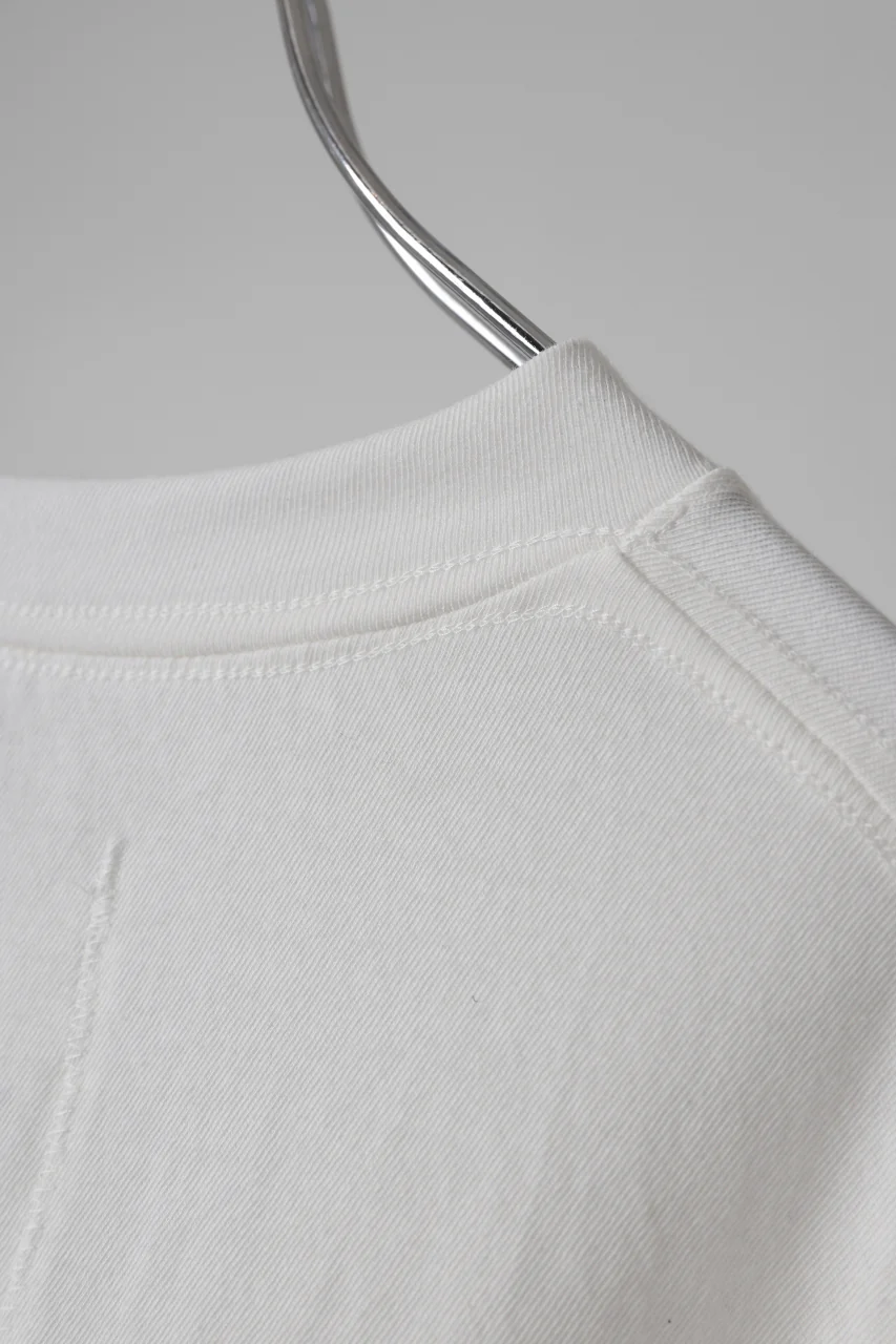 KLASICA WIDE BODY PAPER 3/4 SLEEVE TEE / DRY TWILL JERSEY (ECRU) - Image 18