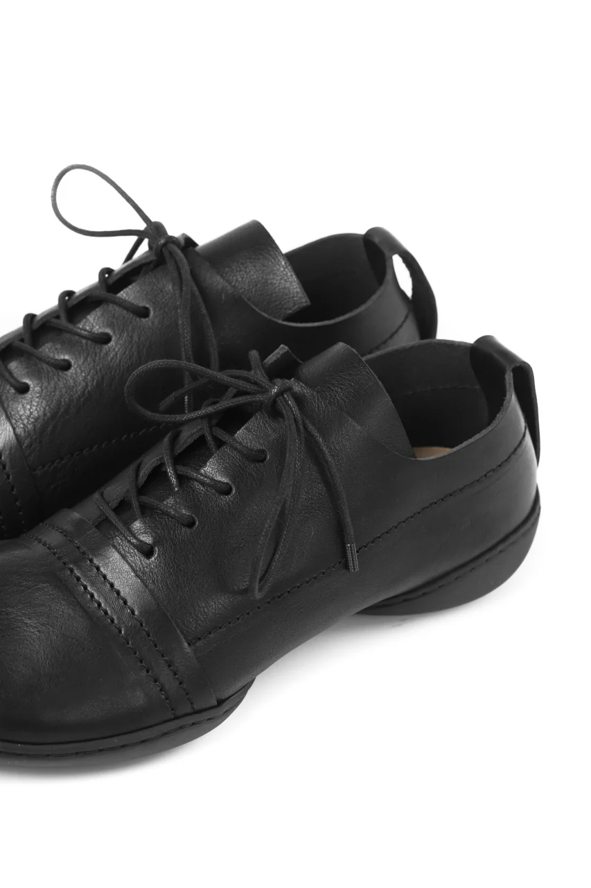 KLASICA x trippen "SICA" LACE UP HALF SHOES / BLACK WAW (BLACK) - Image 10