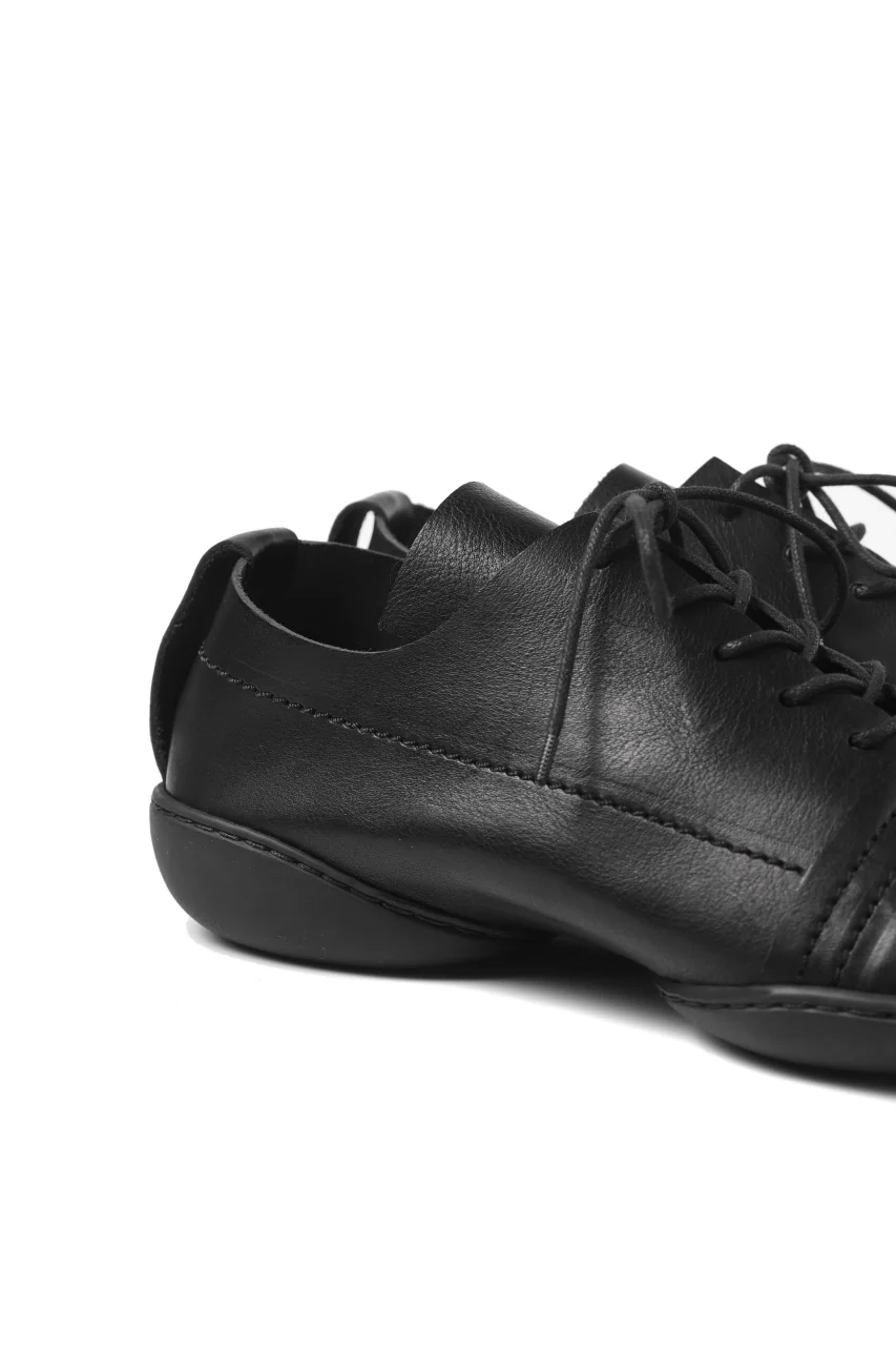 KLASICA x trippen "SICA" LACE UP HALF SHOES / BLACK WAW (BLACK) - Image 11