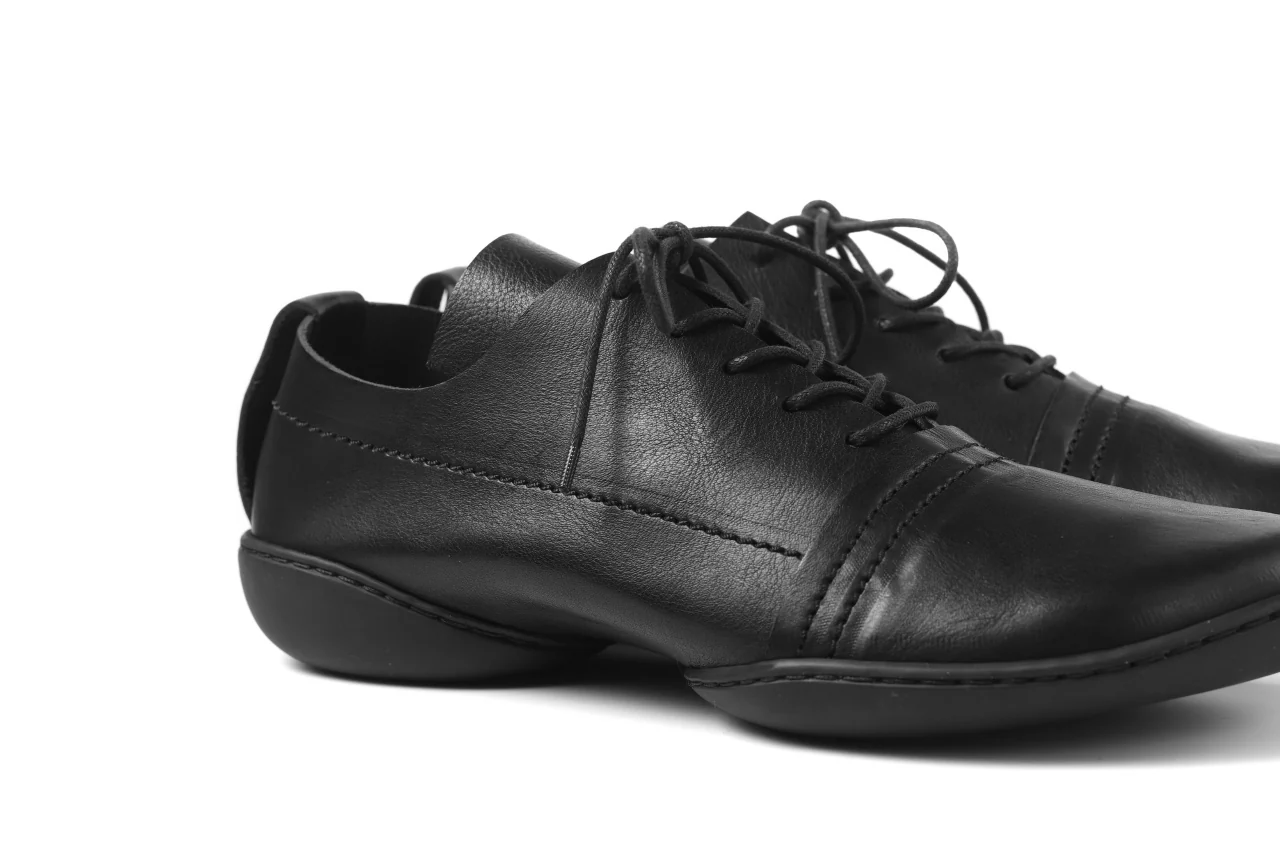 KLASICA x trippen "SICA" LACE UP HALF SHOES / BLACK WAW (BLACK) - Image 17