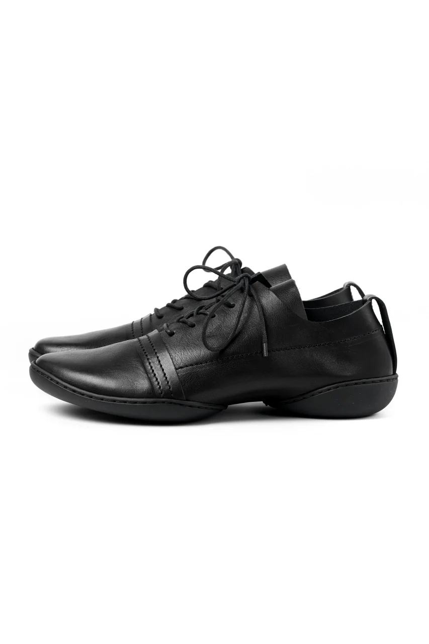 KLASICA x trippen "SICA" LACE UP HALF SHOES / BLACK WAW (BLACK) - Image 2
