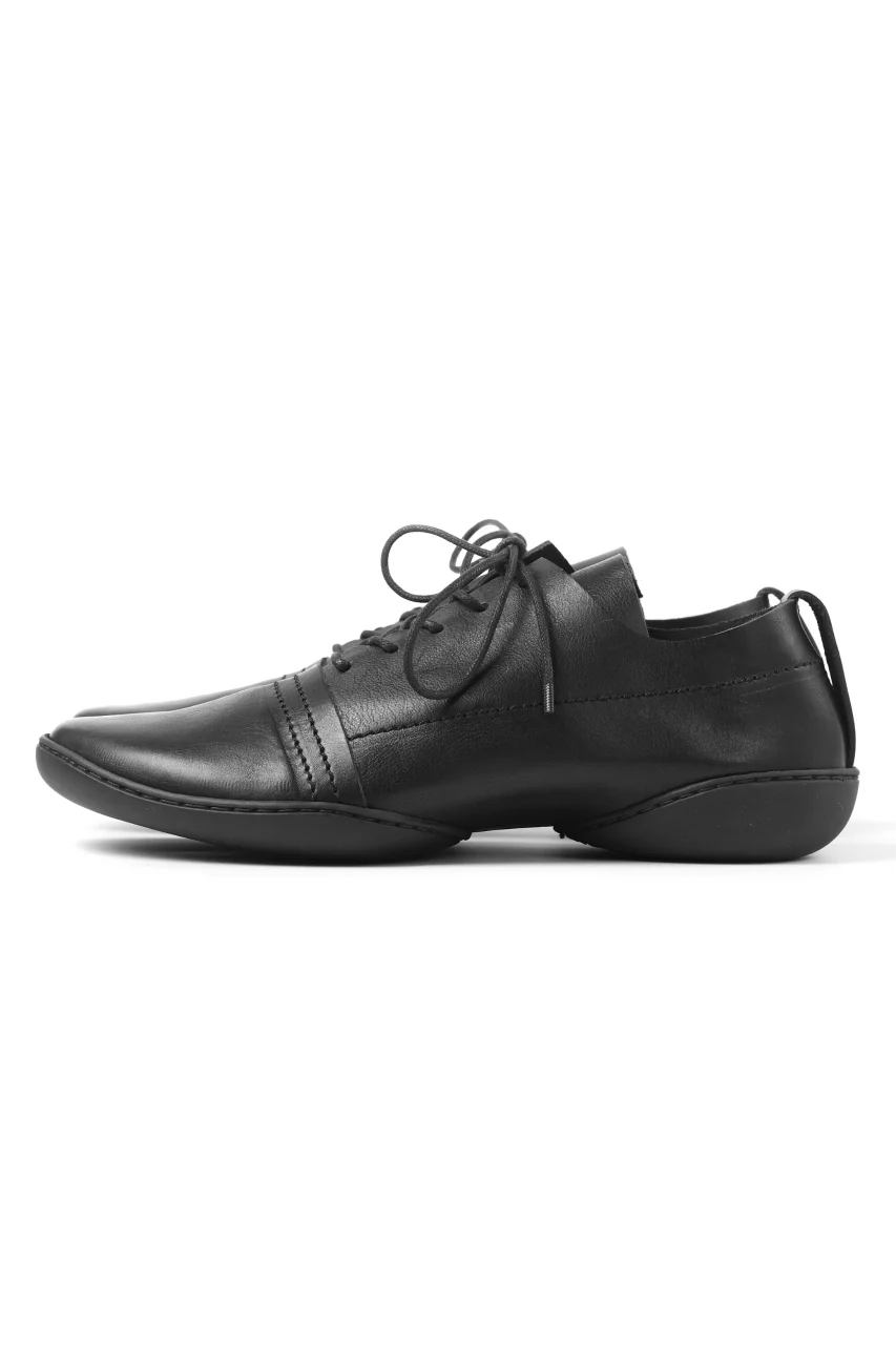 KLASICA x trippen "SICA" LACE UP HALF SHOES / BLACK WAW (BLACK) - Image 3