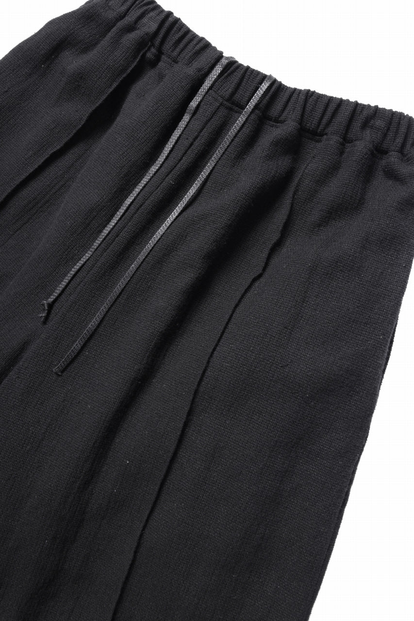 kujaku easy wide pants / P-292 (black) - Image 4