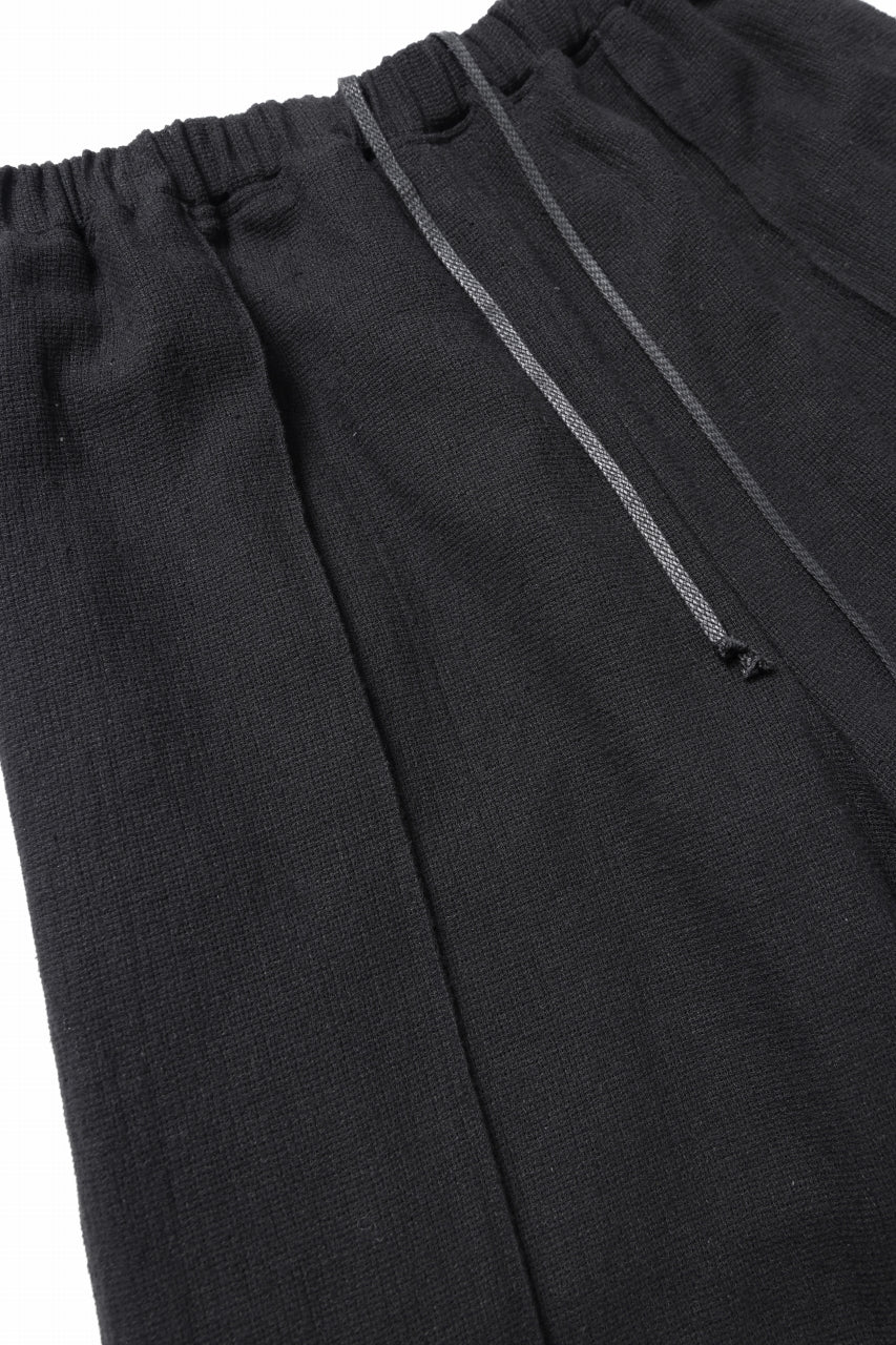 kujaku easy wide pants / P-292 (black) - Image 9