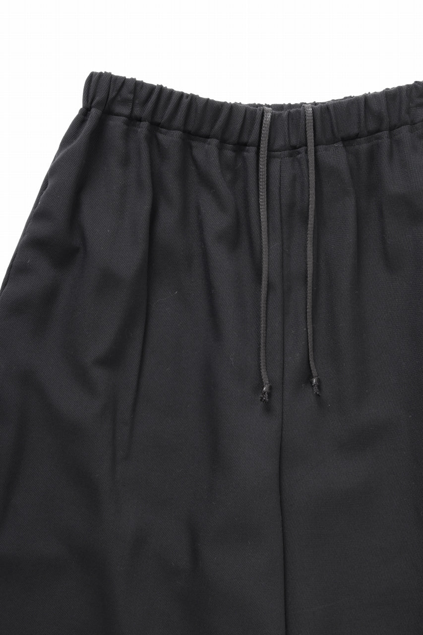 kujaku easy wide pants / P-708 (black) - Image 6