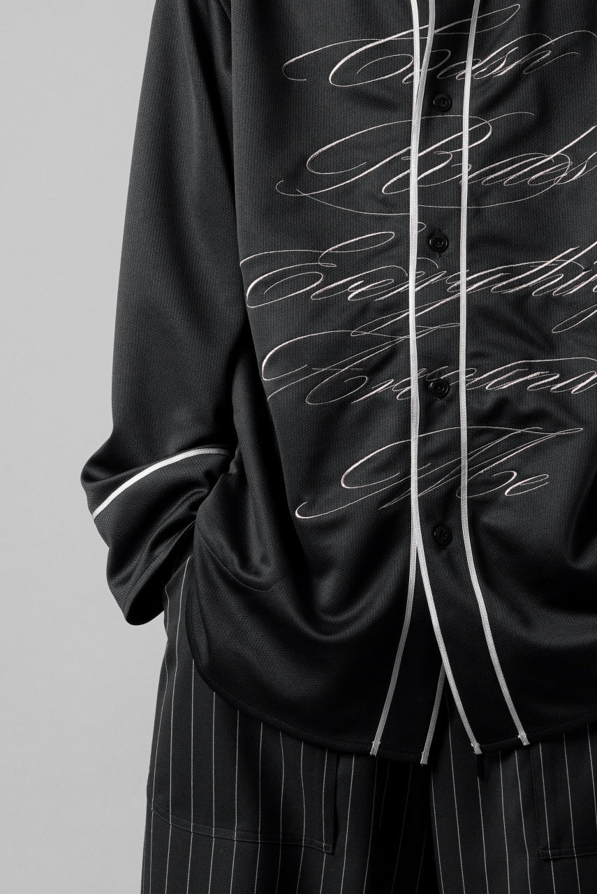 LASTMAN BASEBALL SHIRT "C.R.E.A.M" (L/S) (BLACK) - Image 11