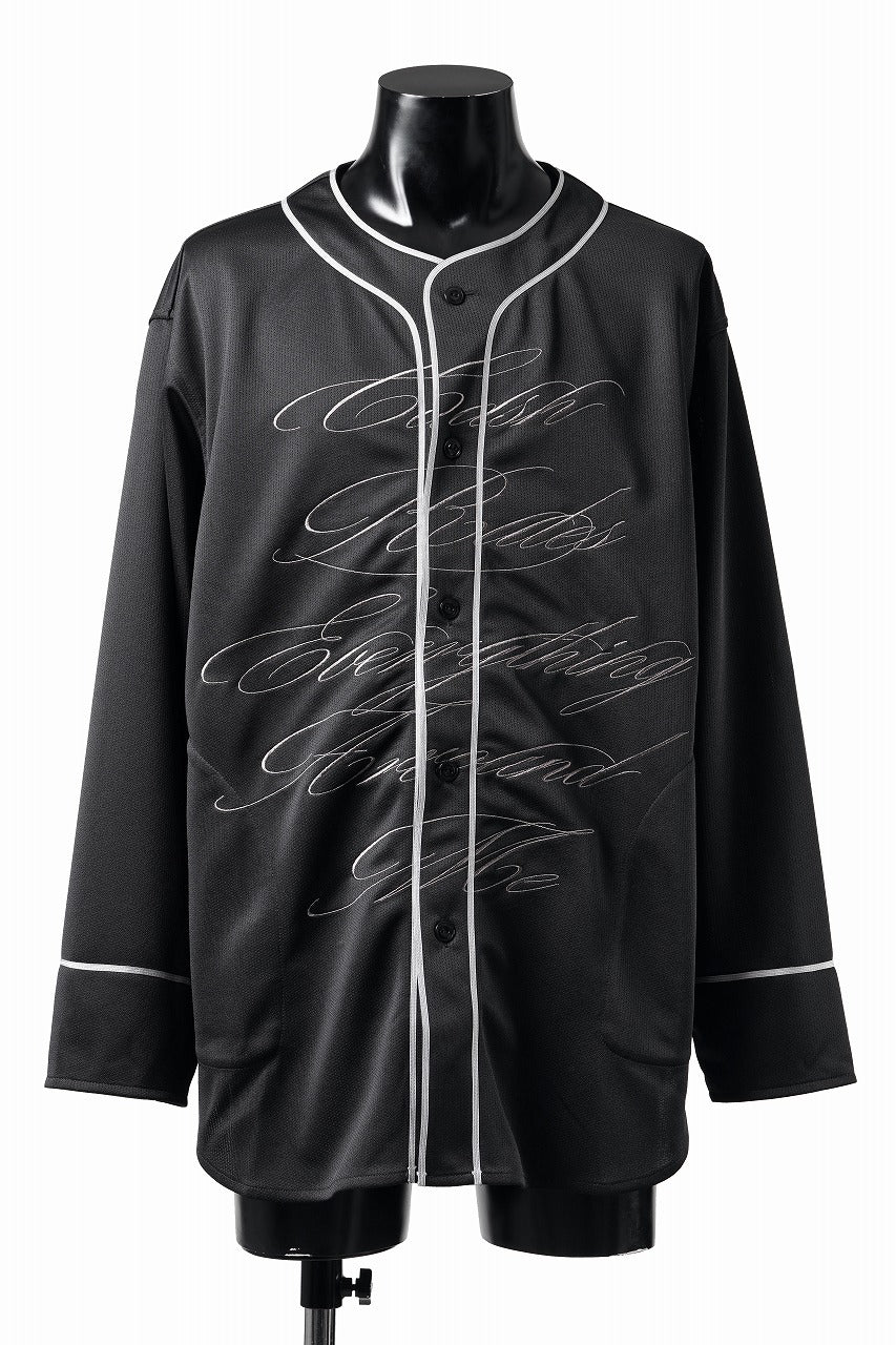 LASTMAN BASEBALL SHIRT "C.R.E.A.M" (L/S) (BLACK) - Image 12