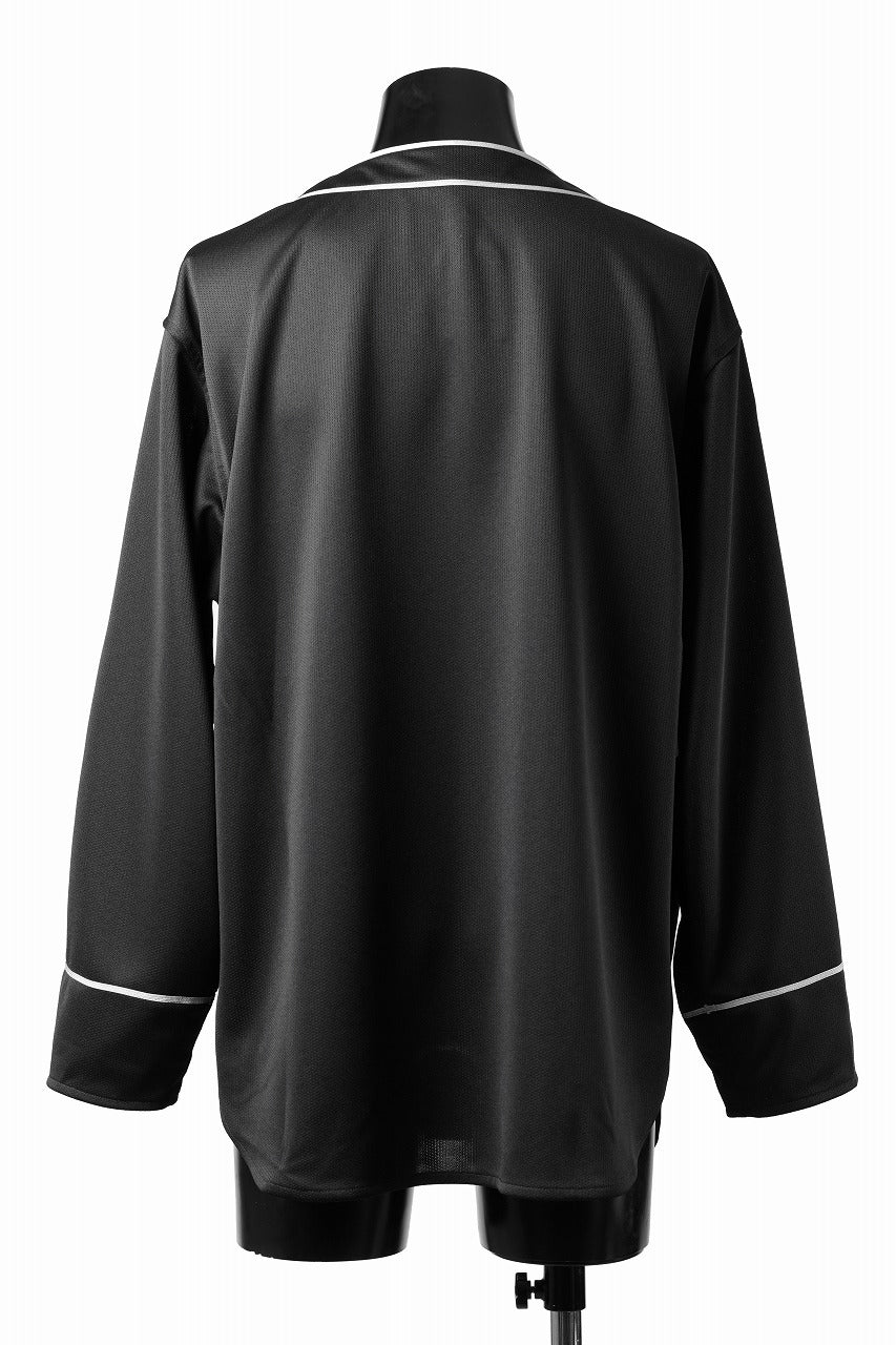 LASTMAN BASEBALL SHIRT "C.R.E.A.M" (L/S) (BLACK) - Image 14