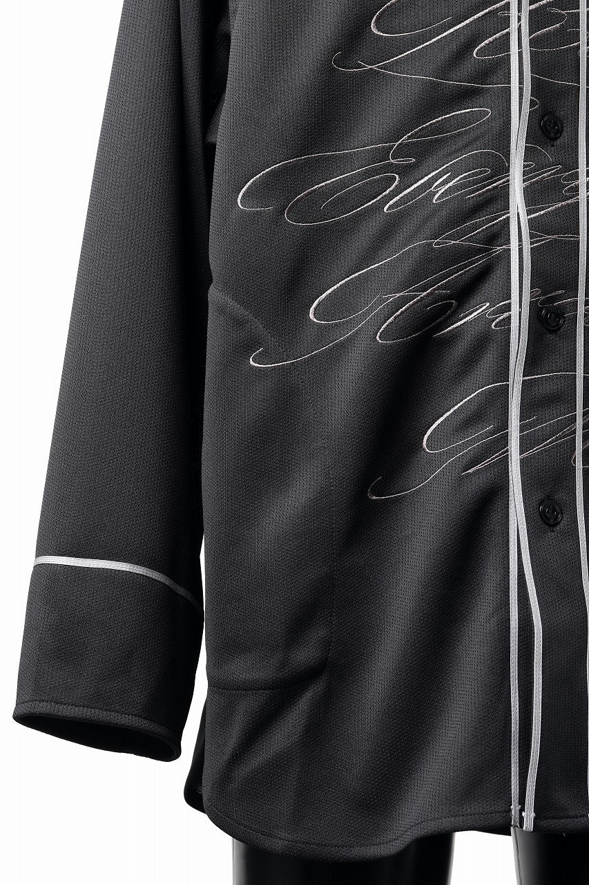 LASTMAN BASEBALL SHIRT "C.R.E.A.M" (L/S) (BLACK) - Image 16