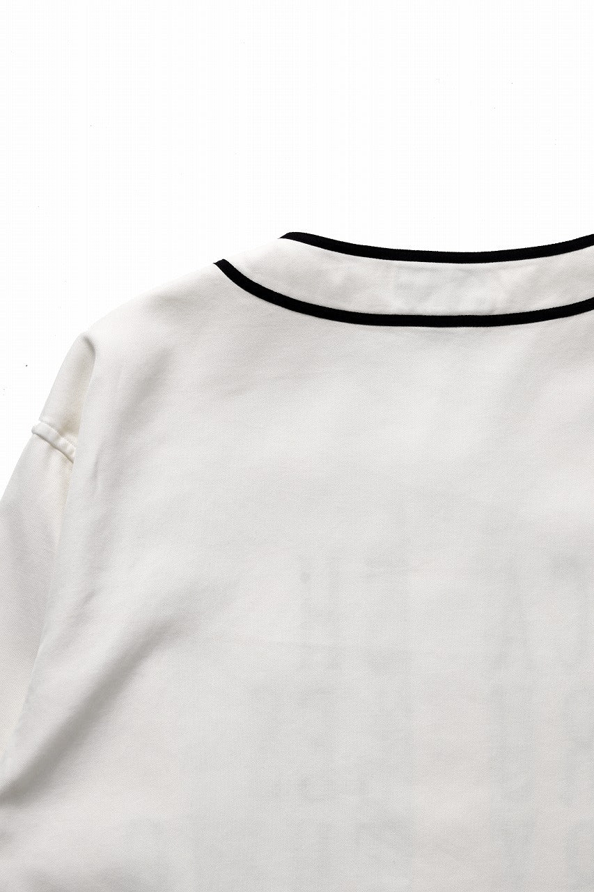 LASTMAN BASEBALL SHIRT "C.R.E.A.M" (L/S) (WHITE) - Image 12