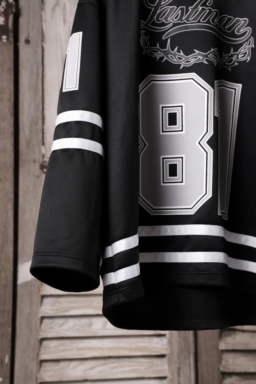 LASTMAN JERSEY GAME SHIRT (BLACK) - Image 17
