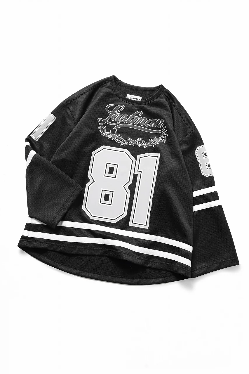 LASTMAN JERSEY GAME SHIRT (BLACK) - Image 4